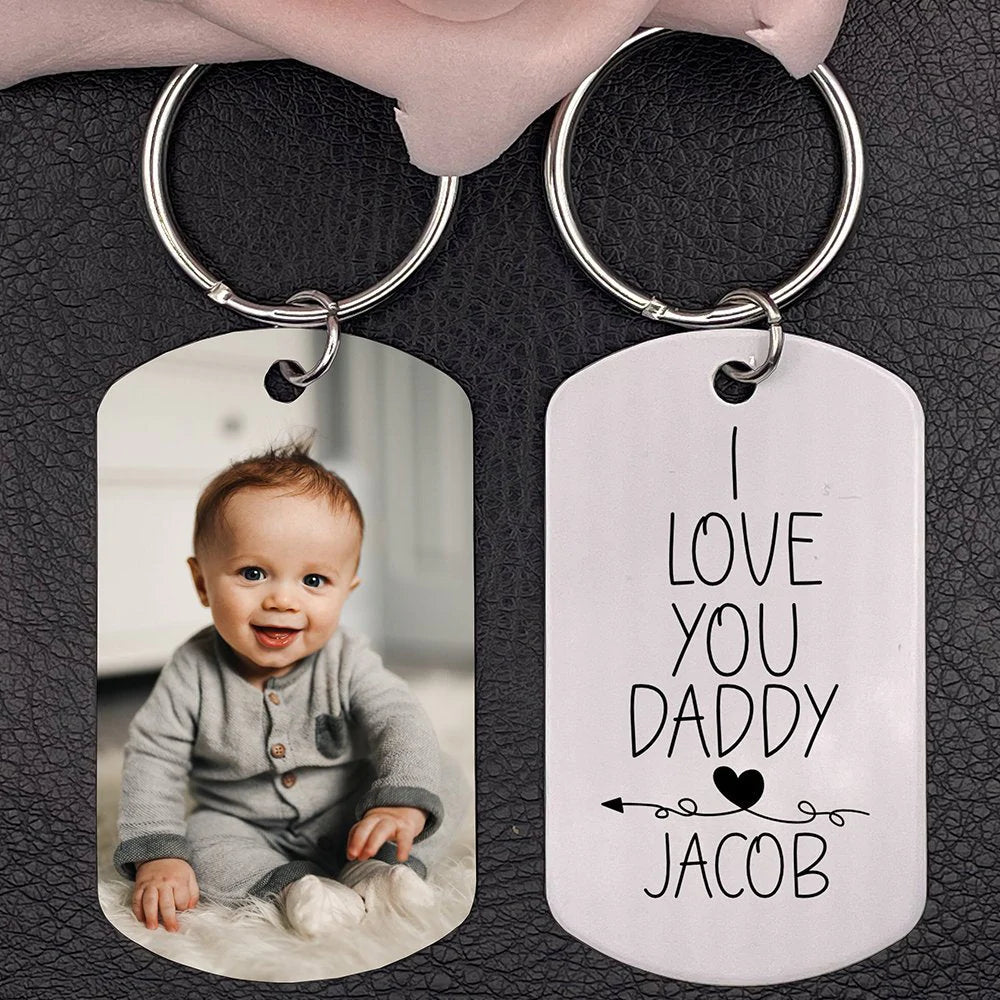 Drive Safe Daddy - Personalized Keychain – Macorner