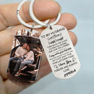 You Are My Missing Piece, Personalized Keychain, Anniversary Gifts For Him, Custom Photo